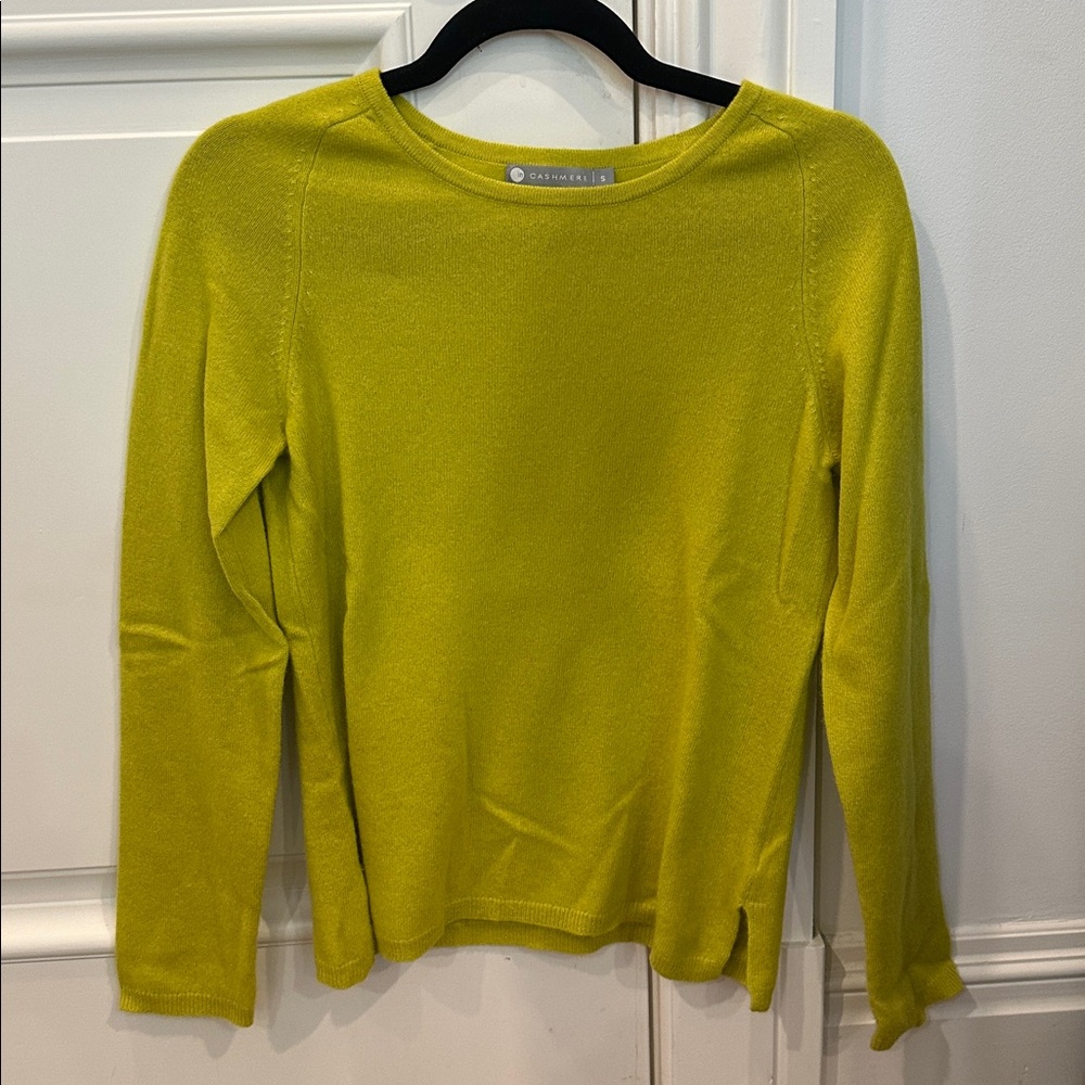 InCashmere Women’s Long-Sleeve Cashmere Top – Excellent / Like-New - Size Small